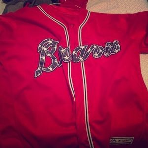 Hank Aaron baseball jersey